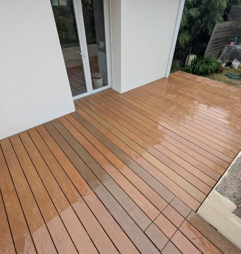 Terrasse en composite sur plots - photo 3